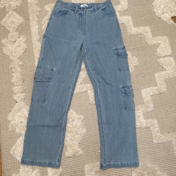 Denim cargo pants - Picture 6 of 9